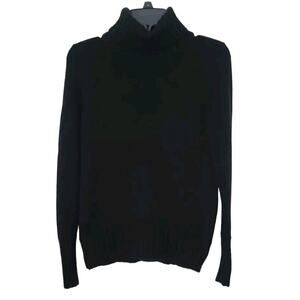J. Crew Women's 100% Italian Yarn Cashmere Turtleneck Ribbed Sweater Size XS